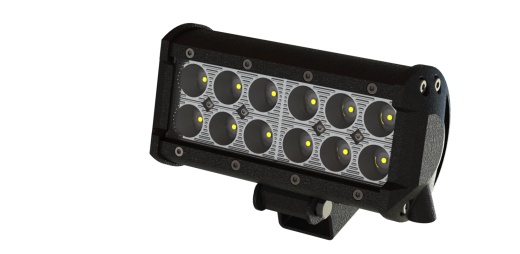 LED条2x6 LED，36W，聚光灯缩略图